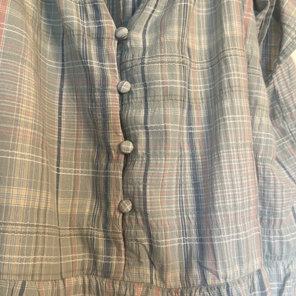LOFT Striped Casual Cotton Dress size M - Picture 5 of 10